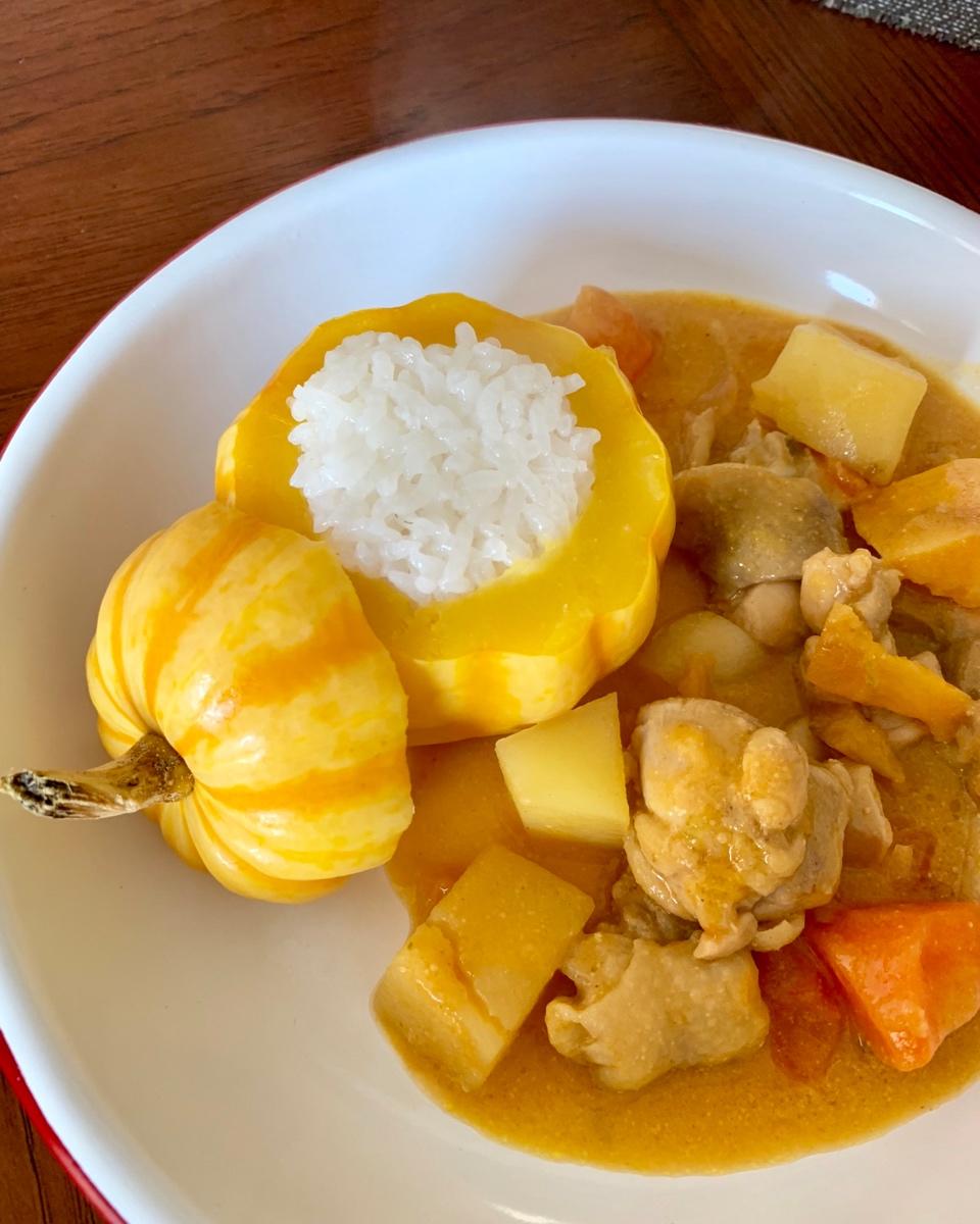 “一个南瓜”咖喱饭【曼食慢语】