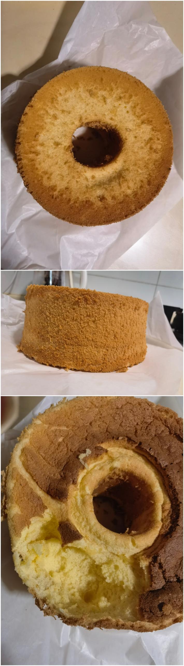 超详细零失败的中空戚风蛋糕教程