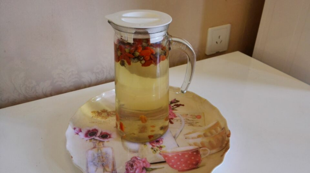 菊花水果茶