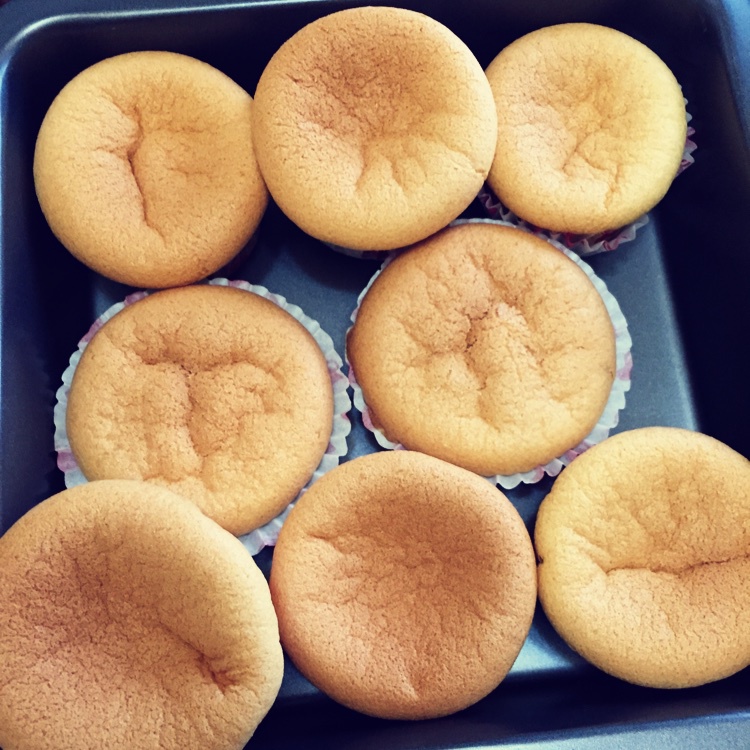 棉花纸杯蛋糕