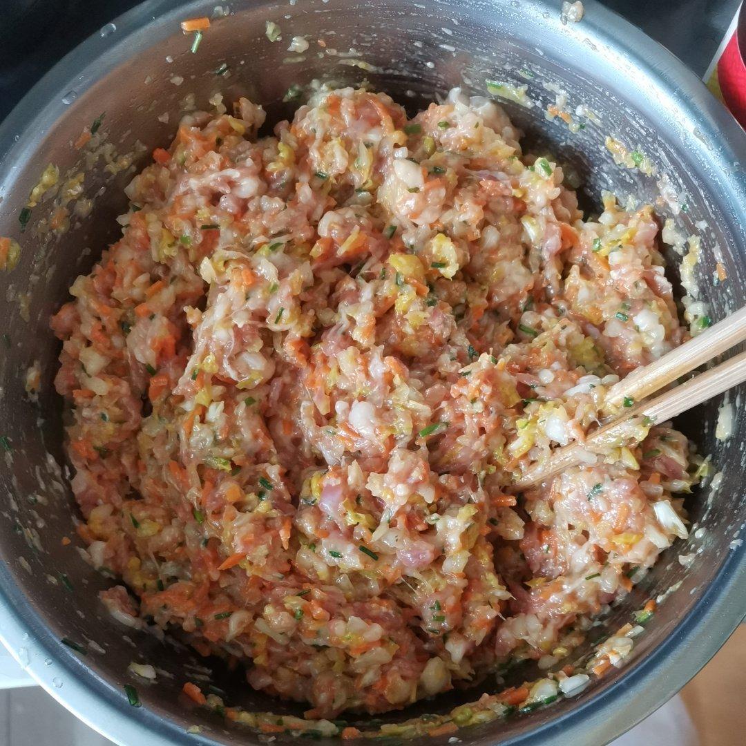 白菜胡萝卜猪肉饺子馅