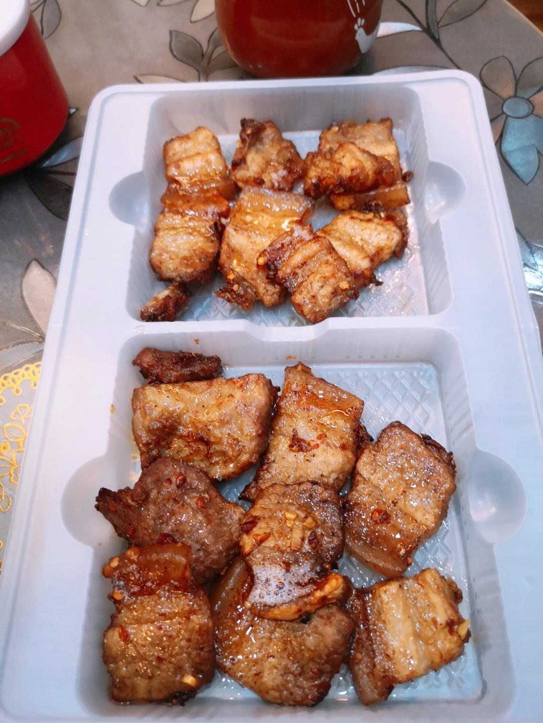 空气炸锅五花肉