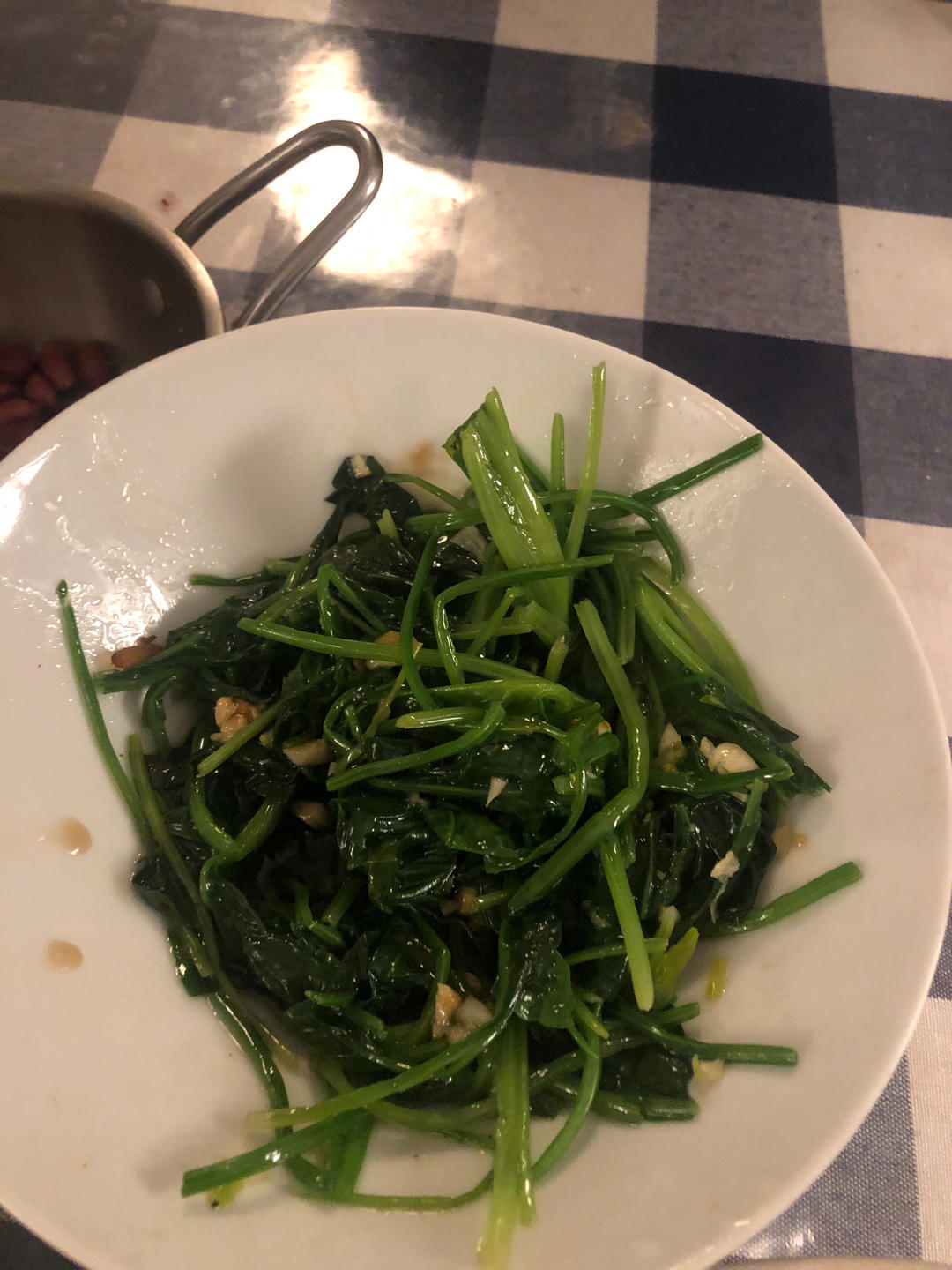 凉拌菠菜(家传秘方)