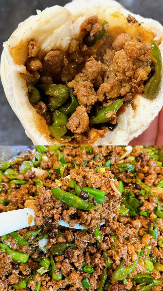 【小美剥皮辣椒肉包 Cookidoo的做法步骤图】黑沙滩小鲨鱼_下厨房