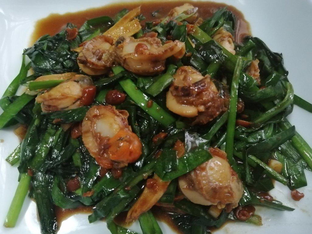 家常小炒扇贝肉