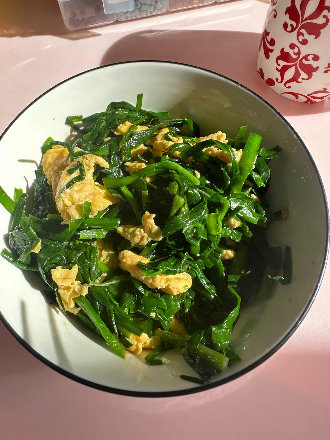 韭菜炒鸡蛋——三分钟快手下饭菜 掌握火候的秘诀