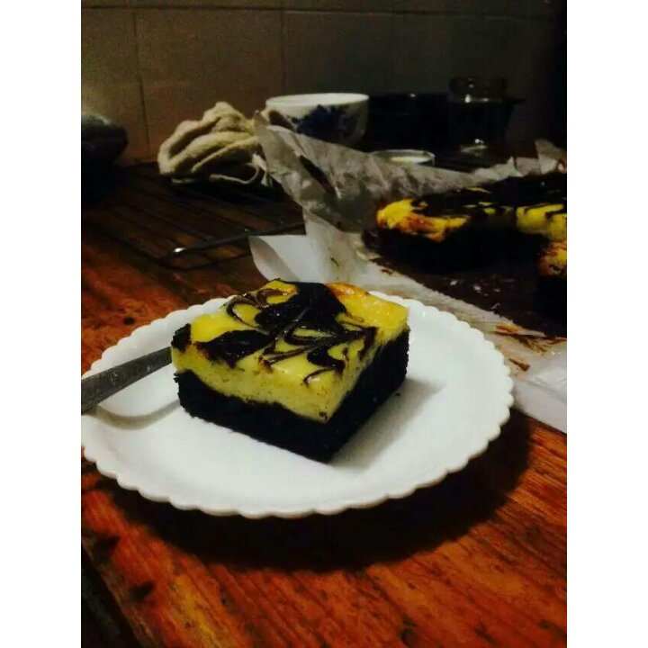 芝士布朗尼蛋糕 Cream Cheese Brownie