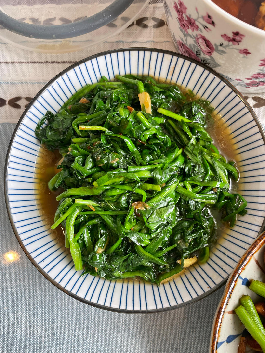 韭菜炒虾皮