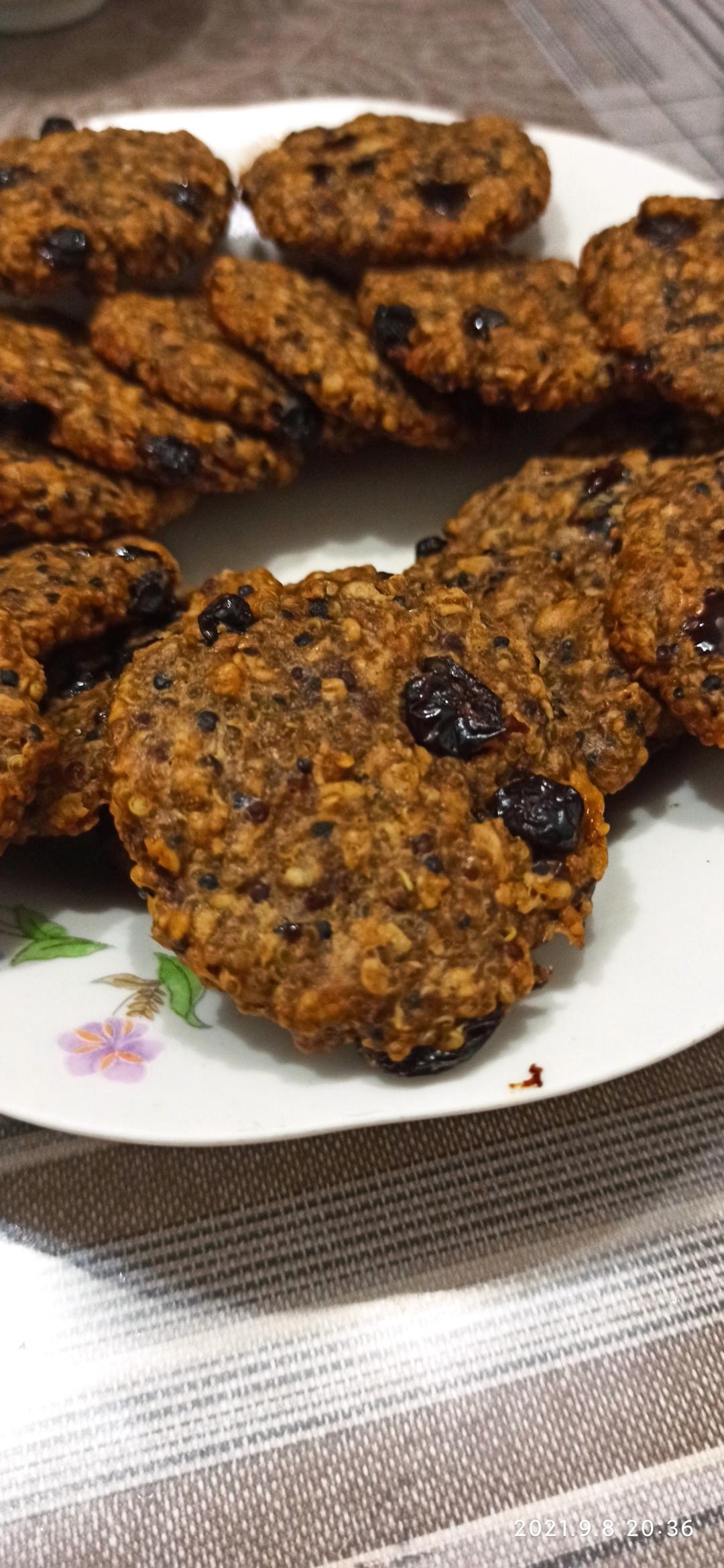 红糖肉桂藜麦软饼【北鼎烤箱食谱】