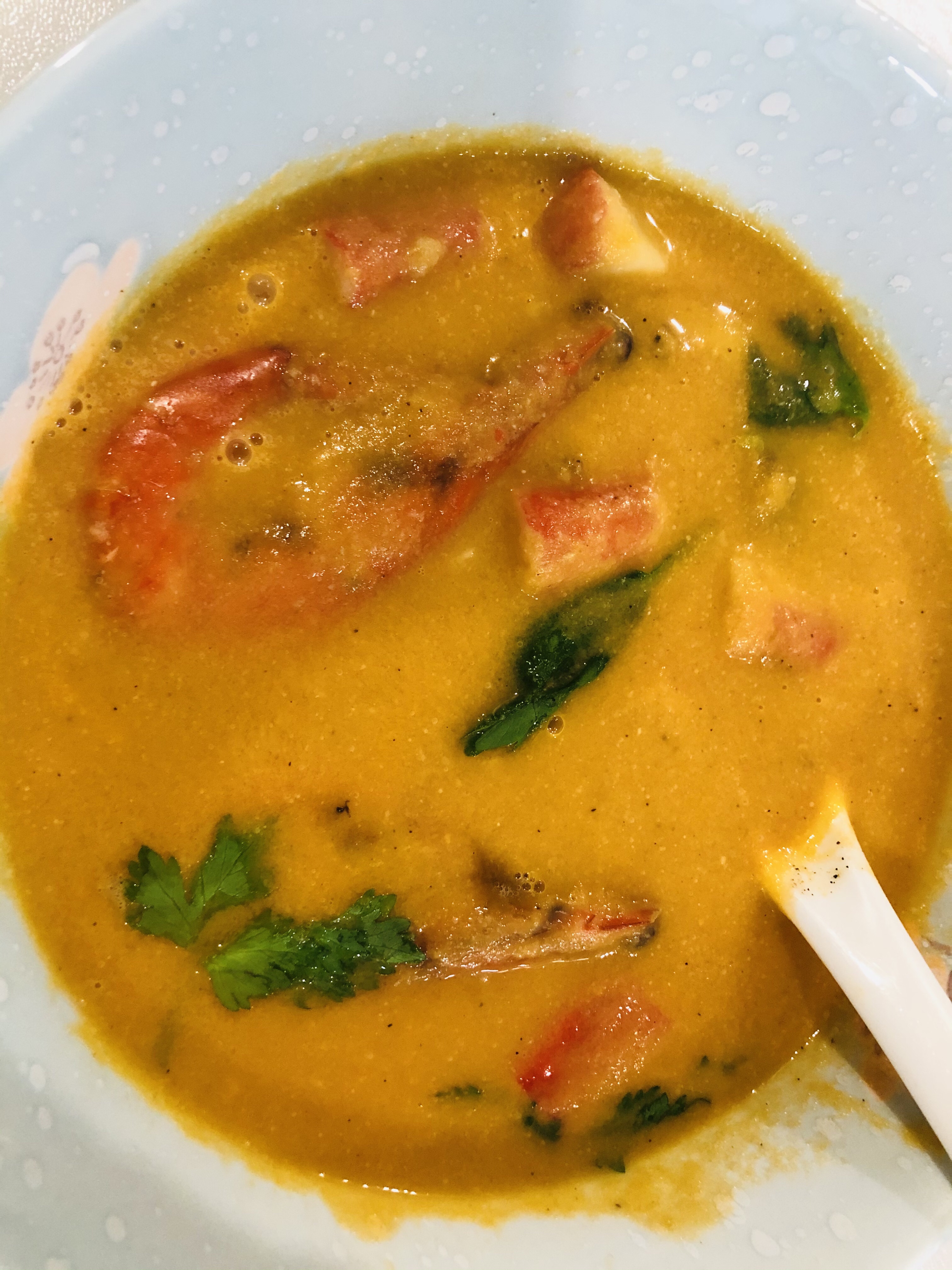 超简单西式海鲜浓汤的做法