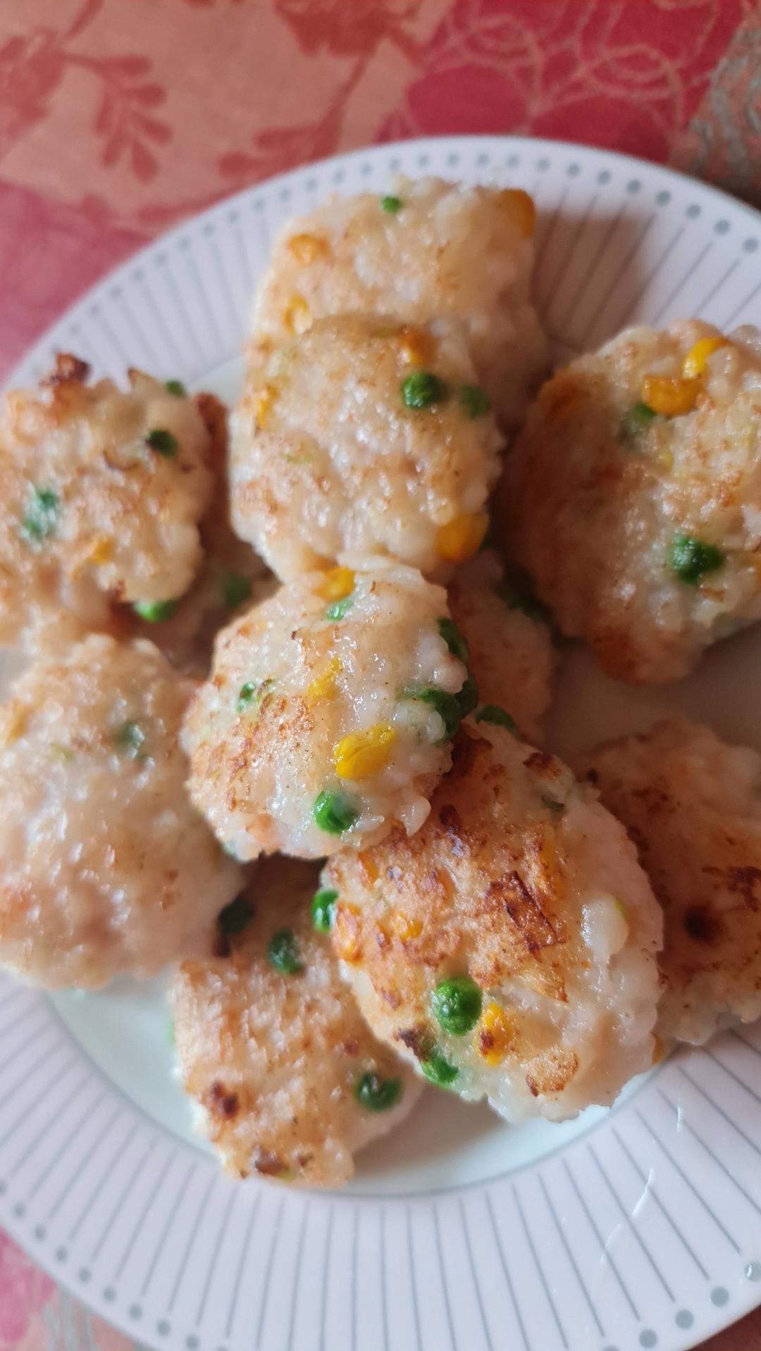 好吃到飞起的煎虾饼