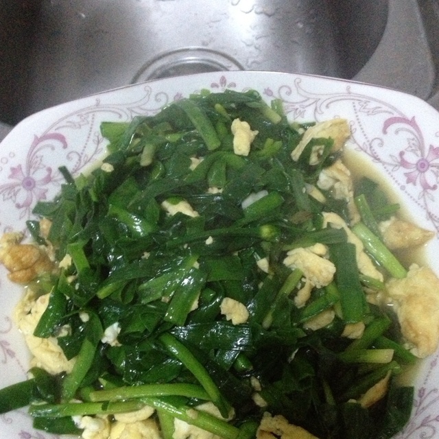 韭菜炒鸡蛋