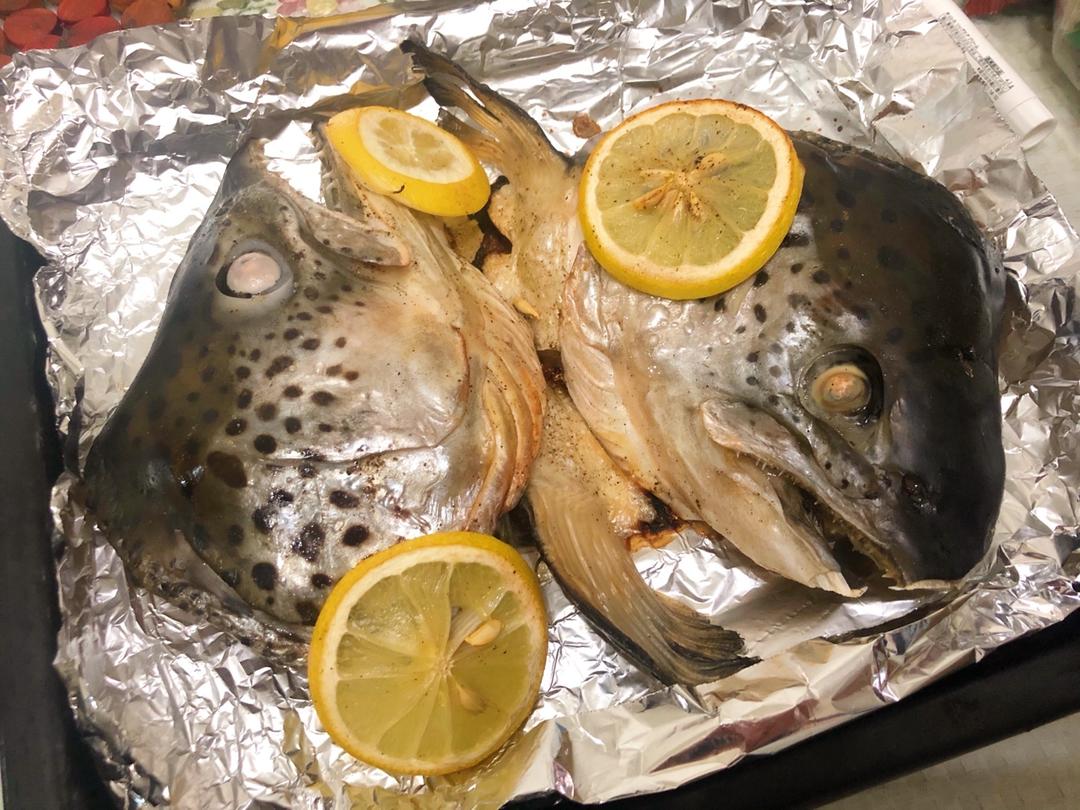 日式盐烤三文鱼头【北鼎烤箱食谱】