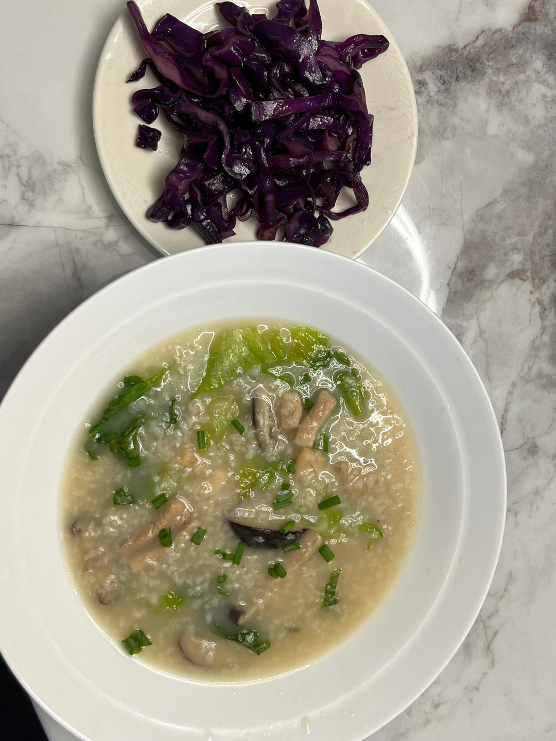 香菇瘦肉粥