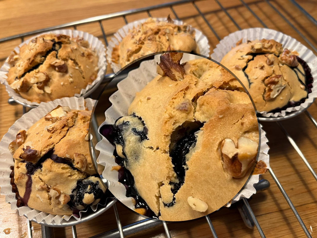 水果马芬（不甜不腻不油版）