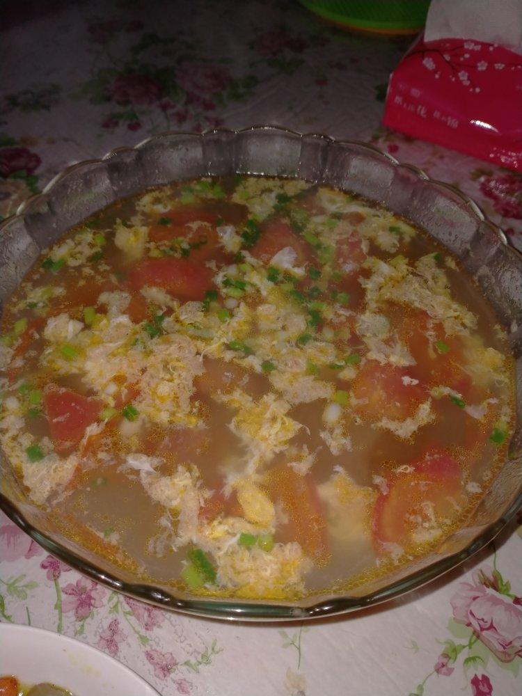 西红柿鸡蛋汤