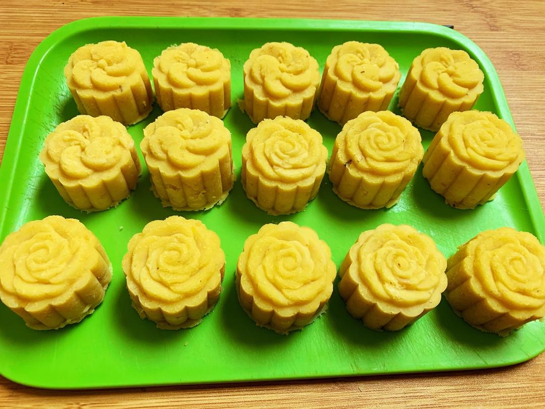 省时简易绿豆糕-免泡豆免过筛