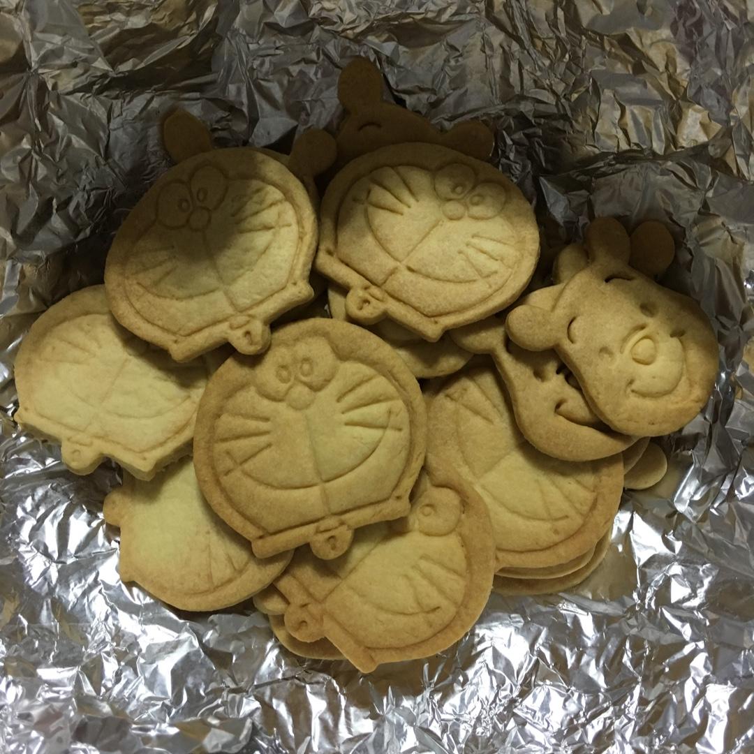 卡通黄油饼干