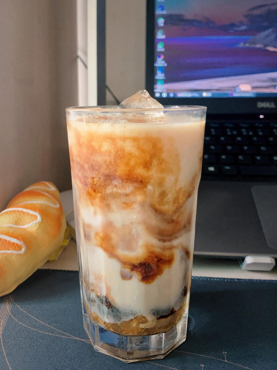 自制饮品｜秋日🍂限定桂花酒酿拿铁☕️