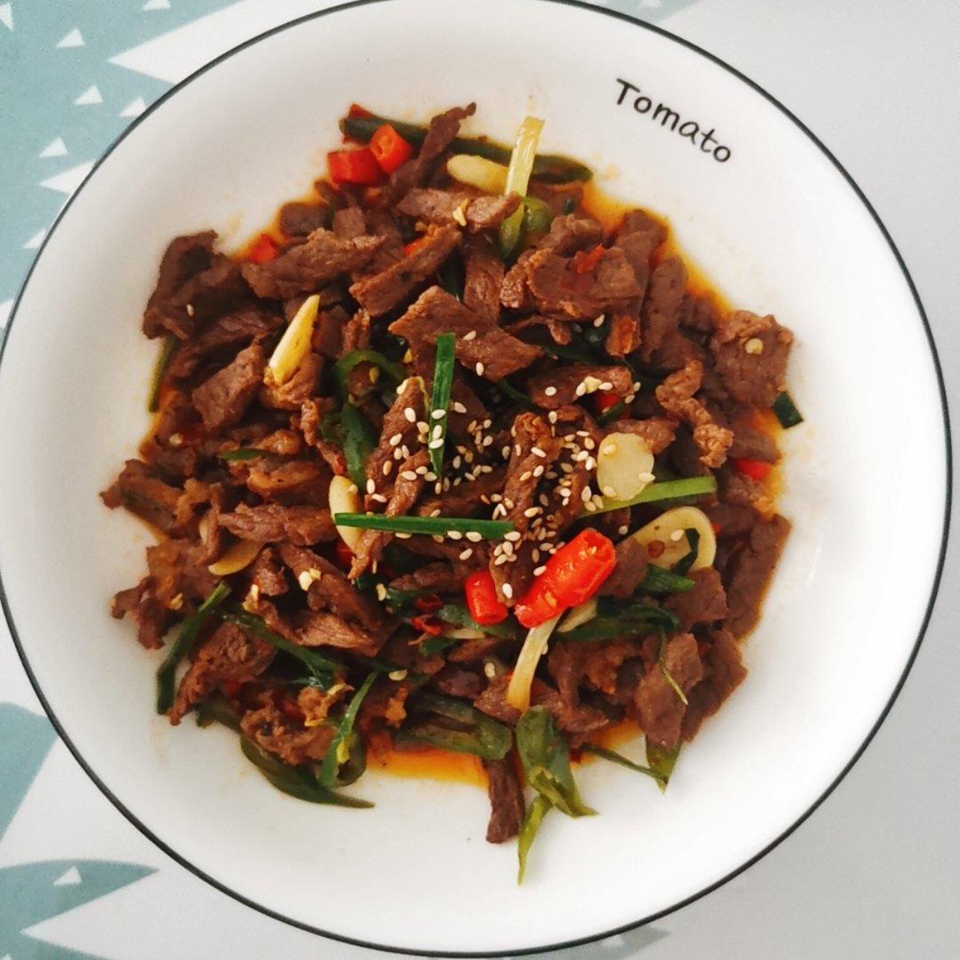 小炒牛肉（肉嫩味香）