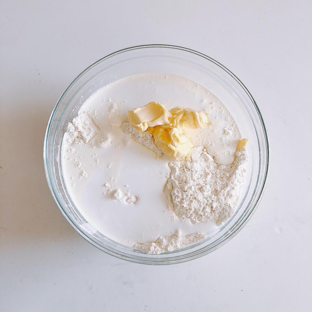 纯奶手撕吐司的做法 步骤1