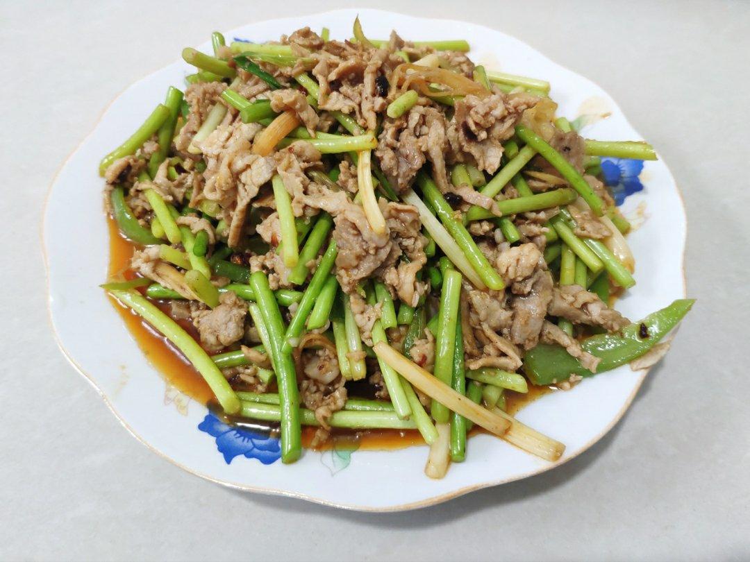 蒜薹炒肉