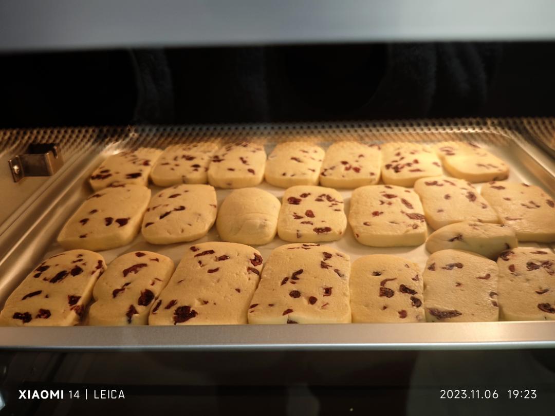 蔓越莓饼干--新手烘焙0压力 #皮黑森林#