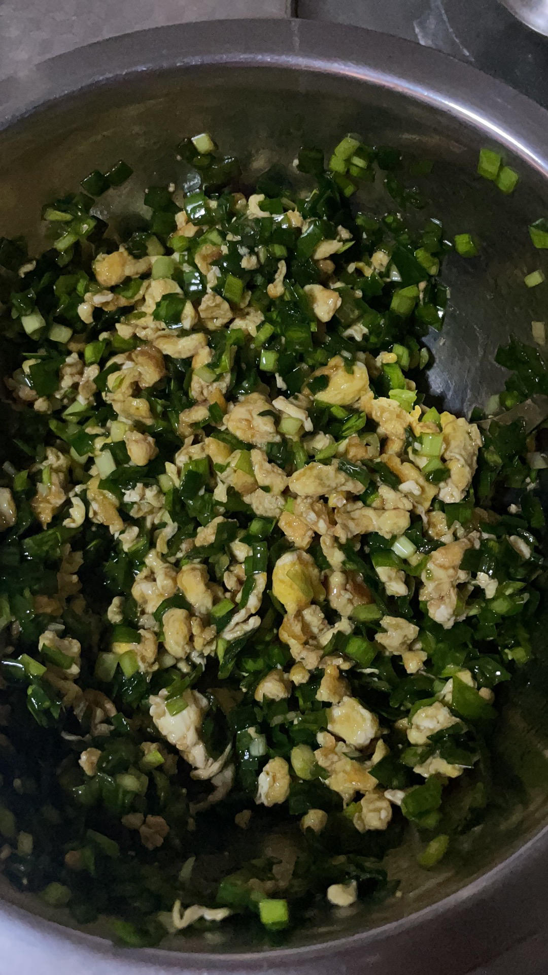经典的韭菜鸡蛋馅儿饺子 怎么吃都不会腻