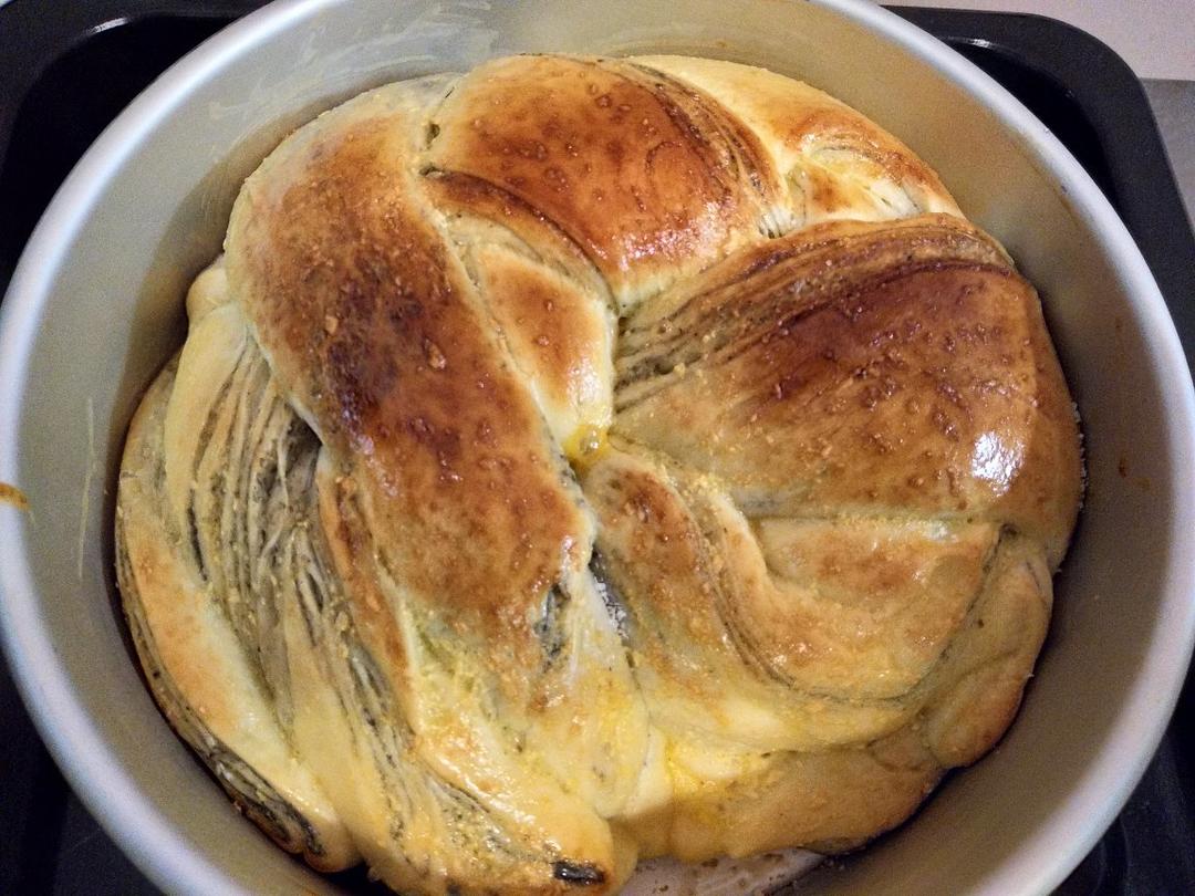 入门级不用揉出膜的手撕紫薯面包无黄油版