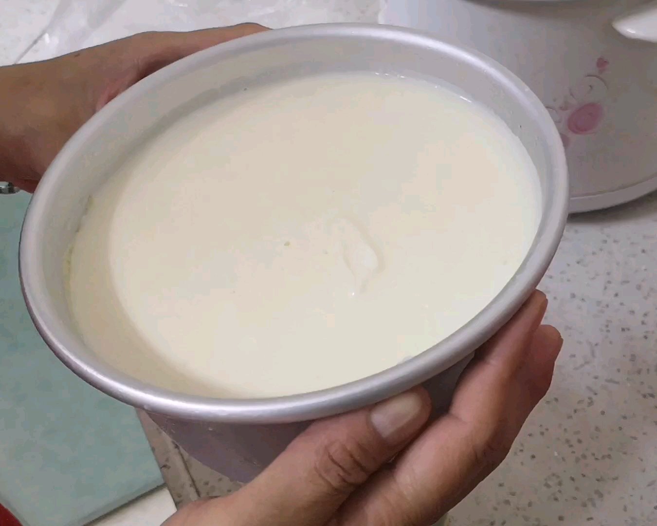 Mango yogurt Mousse       芒果酸奶慕斯💯的做法 步骤13