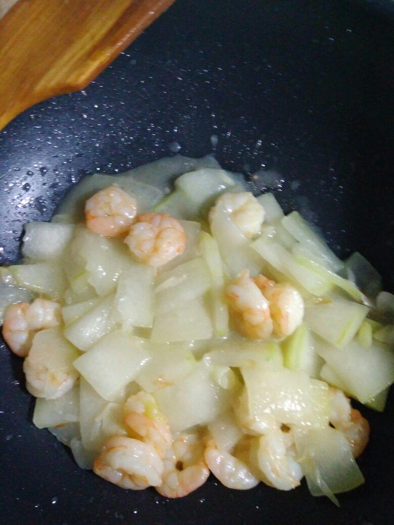 冬瓜炒虾仁