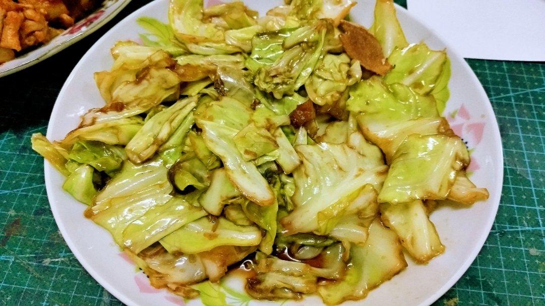 清炒包菜