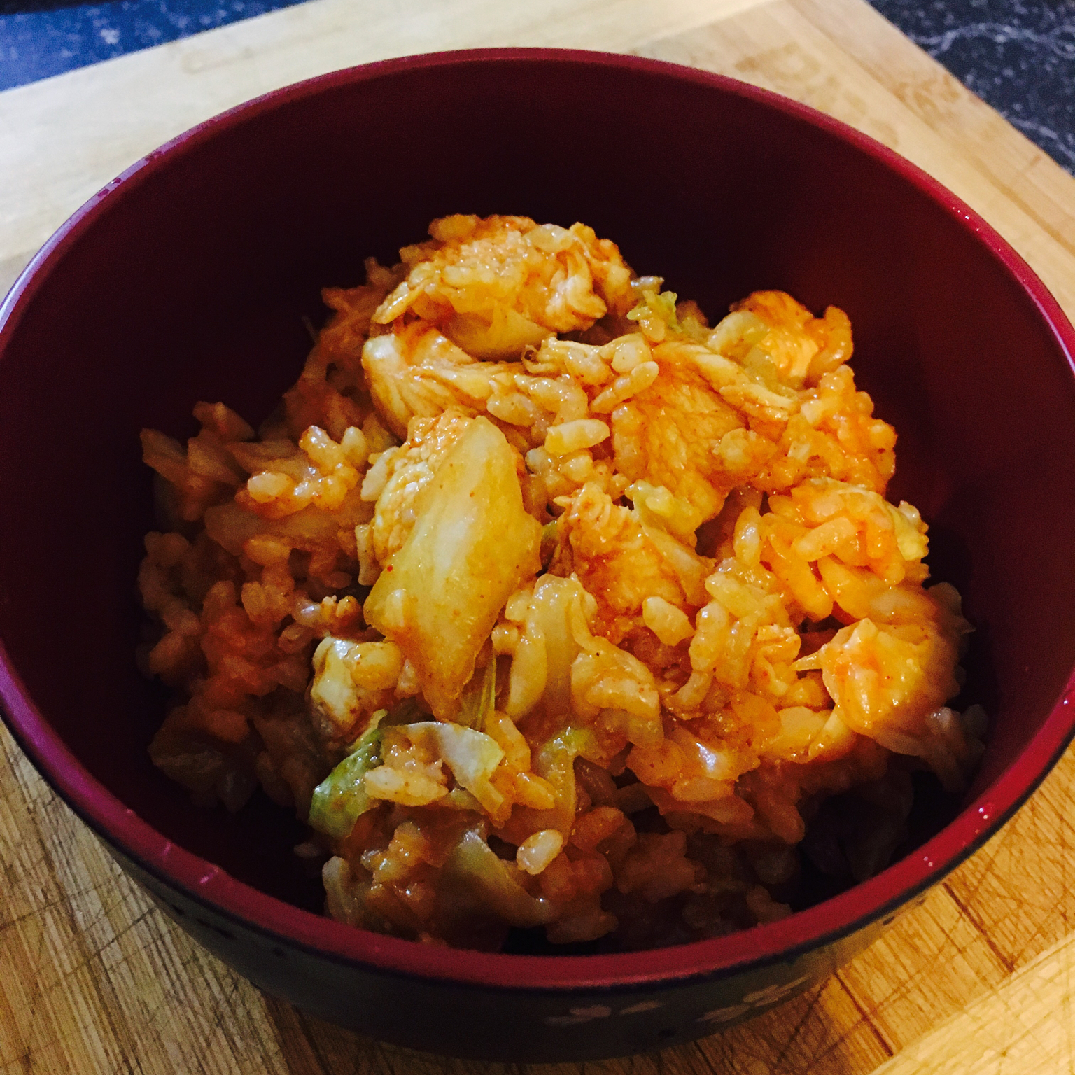 春川辣炒鸡排饭