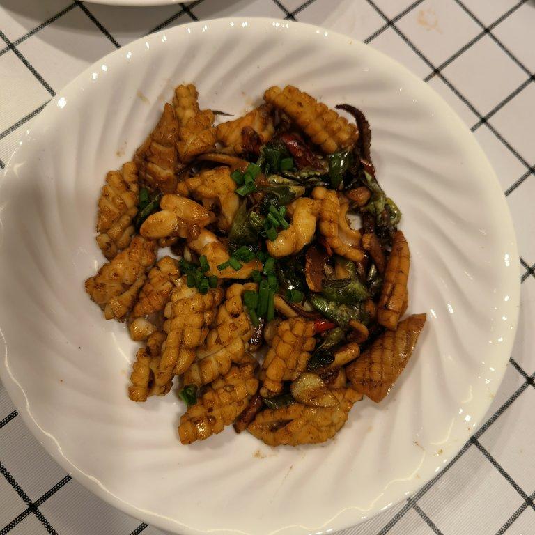爆炒鱿鱼