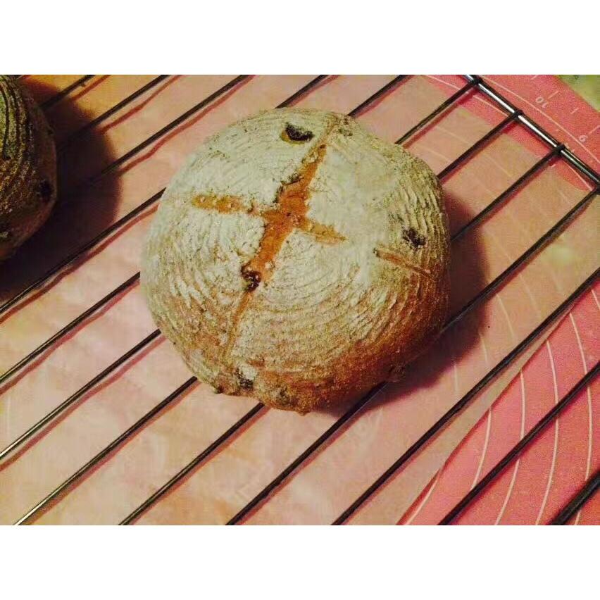 黑麦蔓越莓软欧包