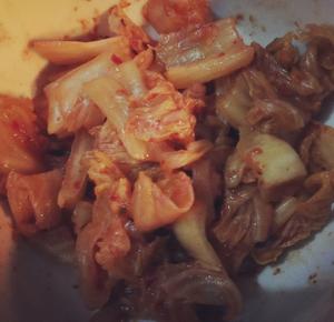 浓汤宝之韩式泡菜汤的做法 步骤2