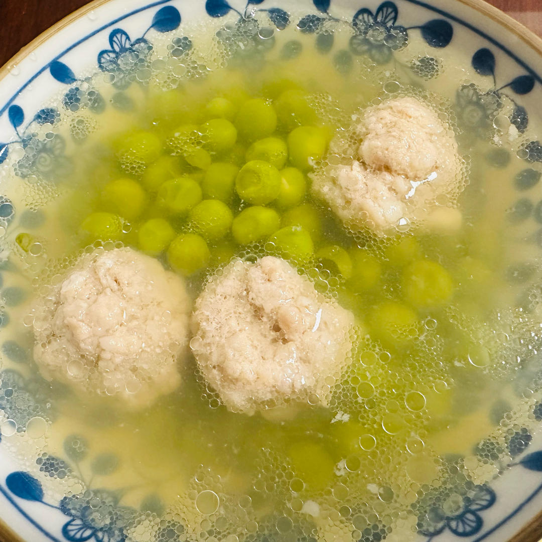 超嫩的肉饼汤