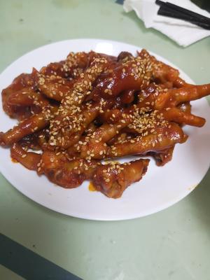 韩式辣炒鸡爪的做法 步骤9