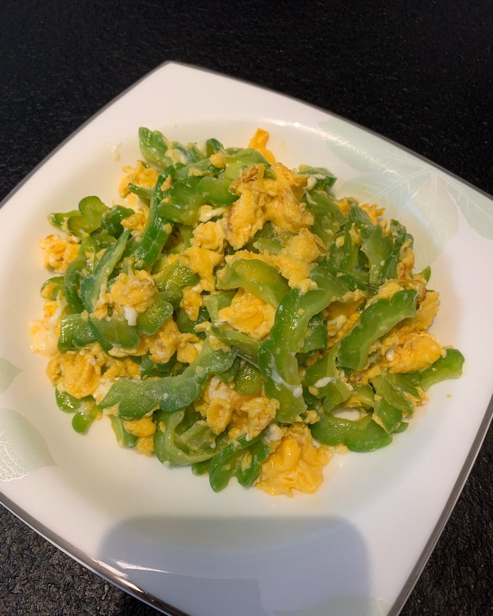苦瓜炒蛋（清火菜）