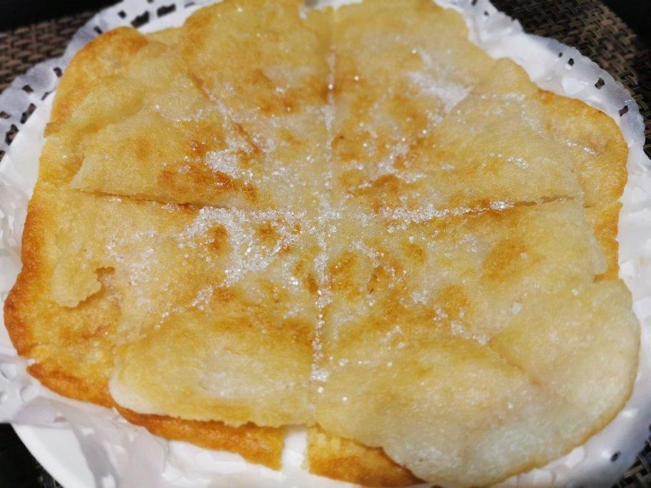 菜鸟也会的糯米粉煎饼