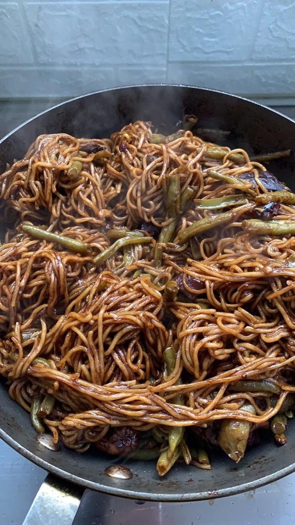 家庭版豆角焖面