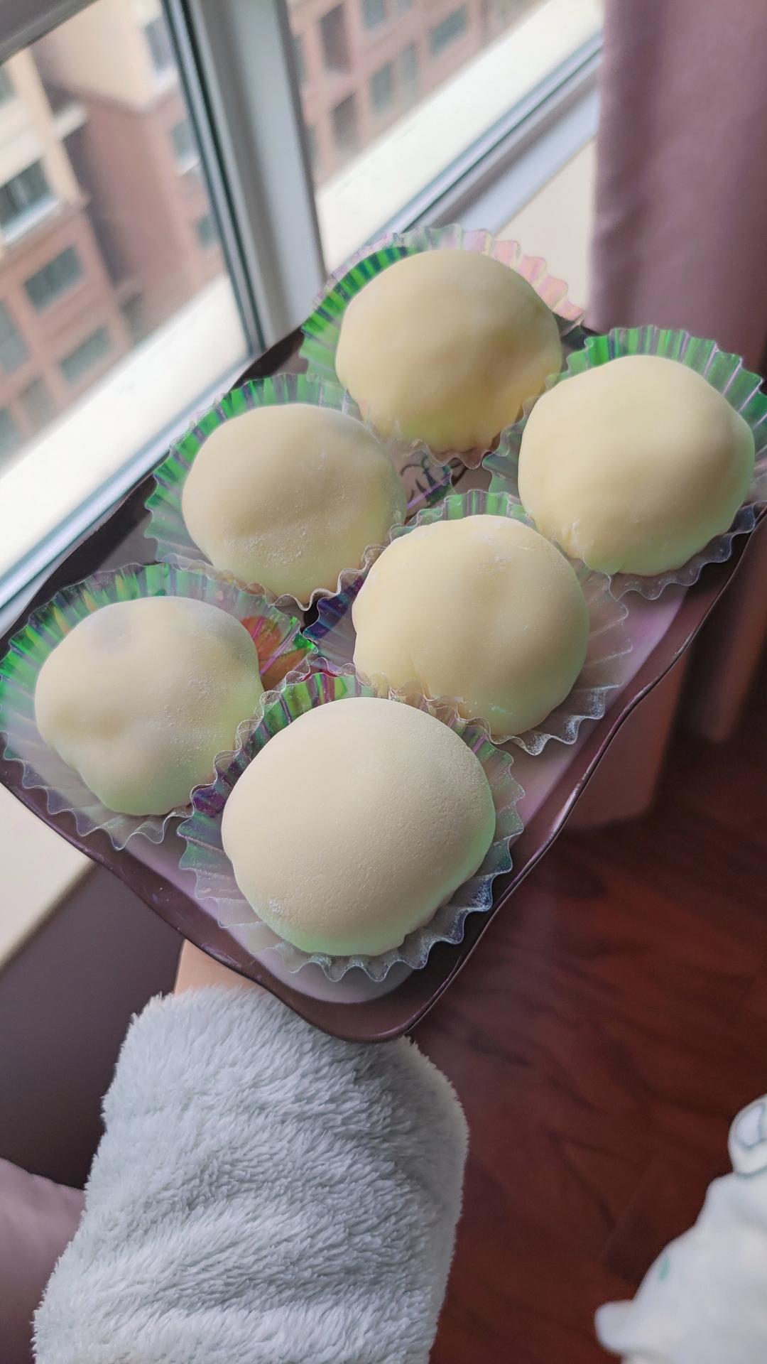 腹黑白胖子——奥利奥雪媚娘