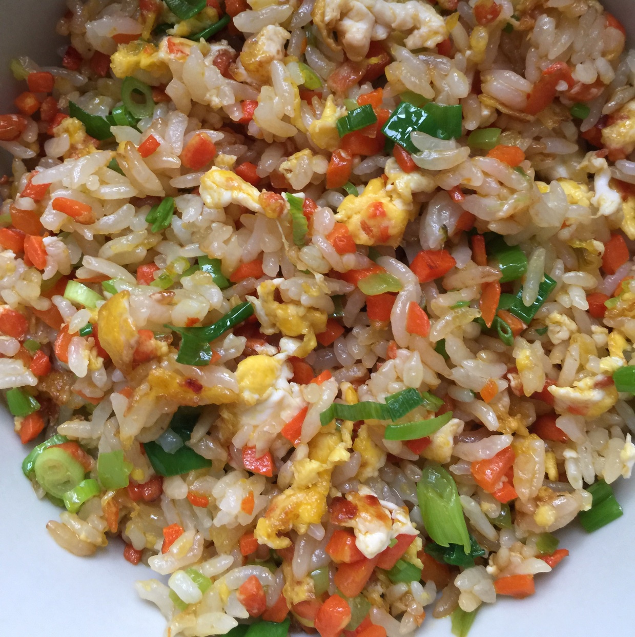 萝卜英子做的家常蛋炒饭