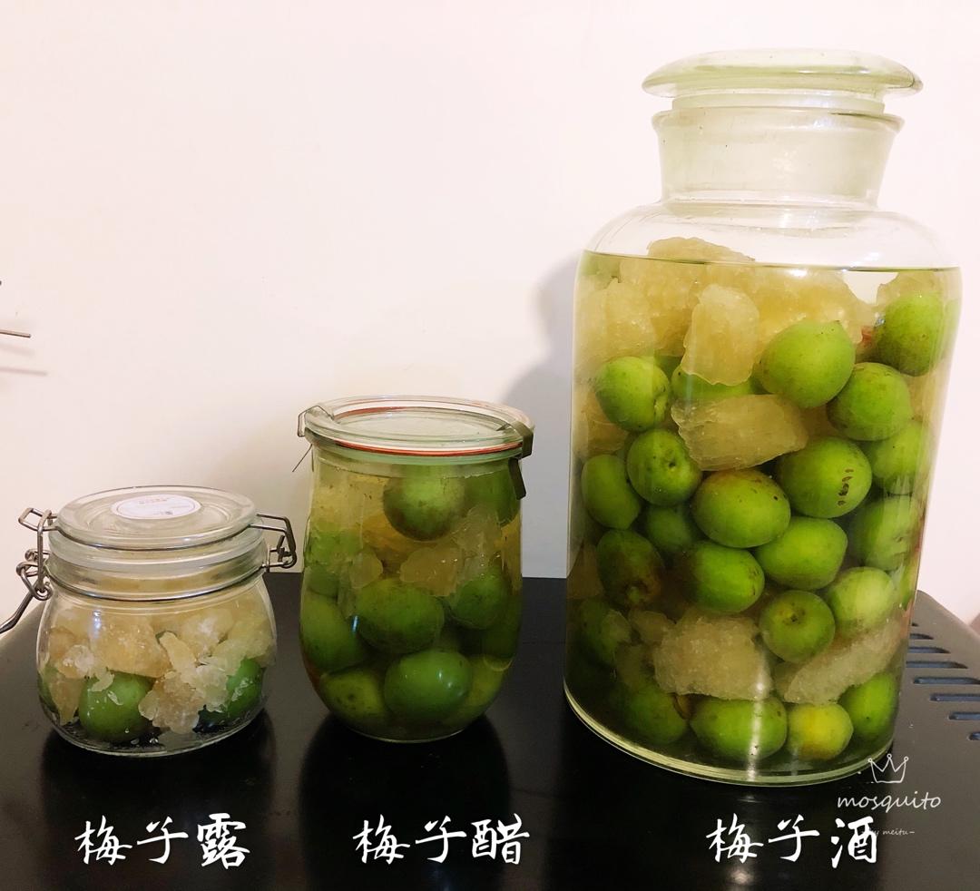 梅子酒🍶&梅子露&梅子醋&梅子苏打🍸