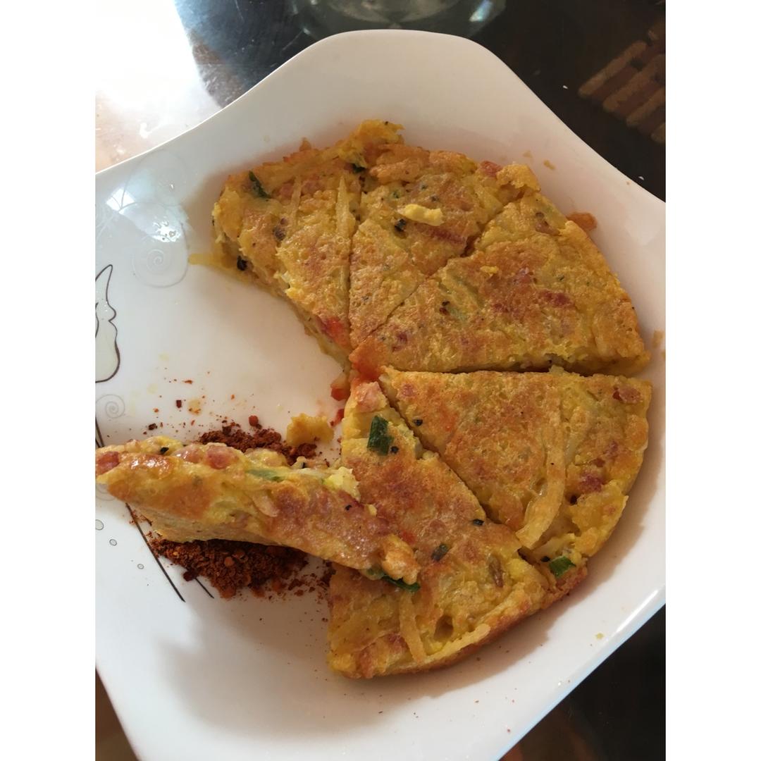 鸡蛋土豆饼