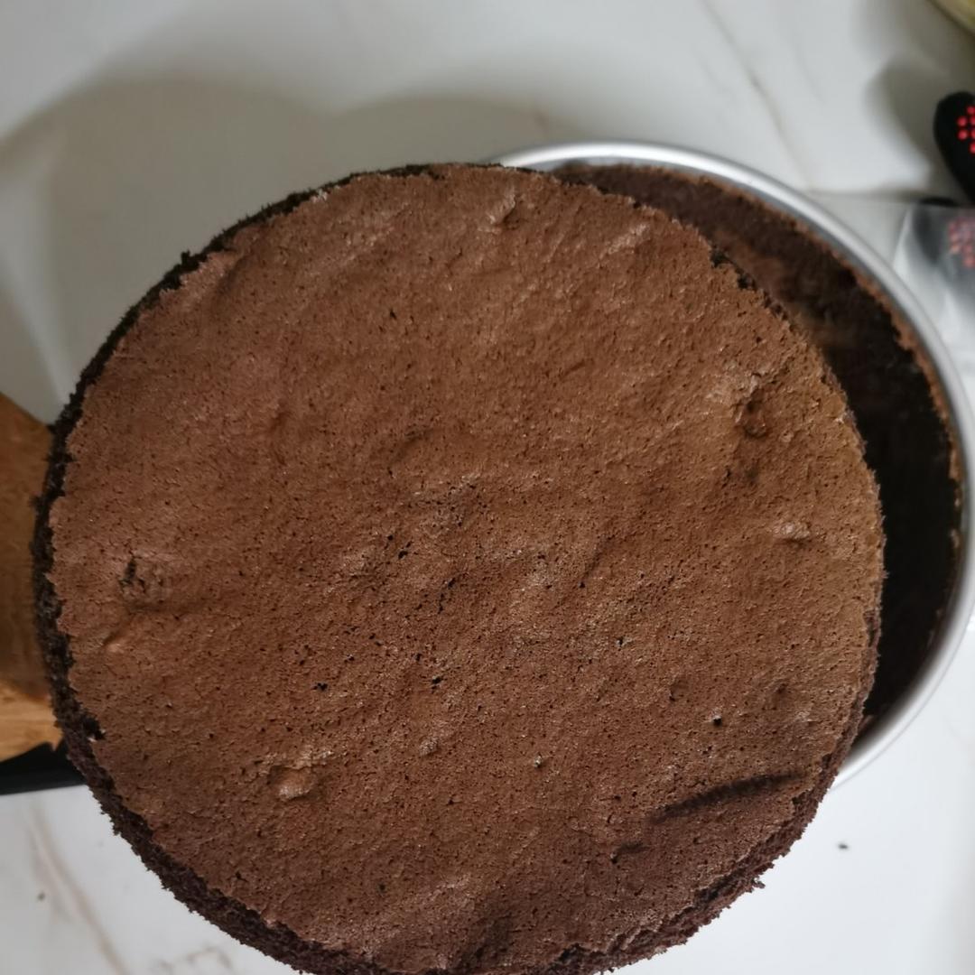 可可戚风蛋糕（八寸）