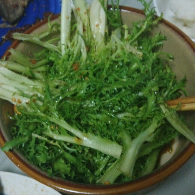 凉拌苦菊