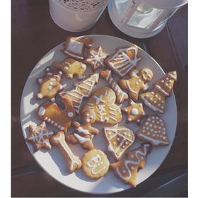 【圣诞】法式姜饼人饼干~姜糖饼干