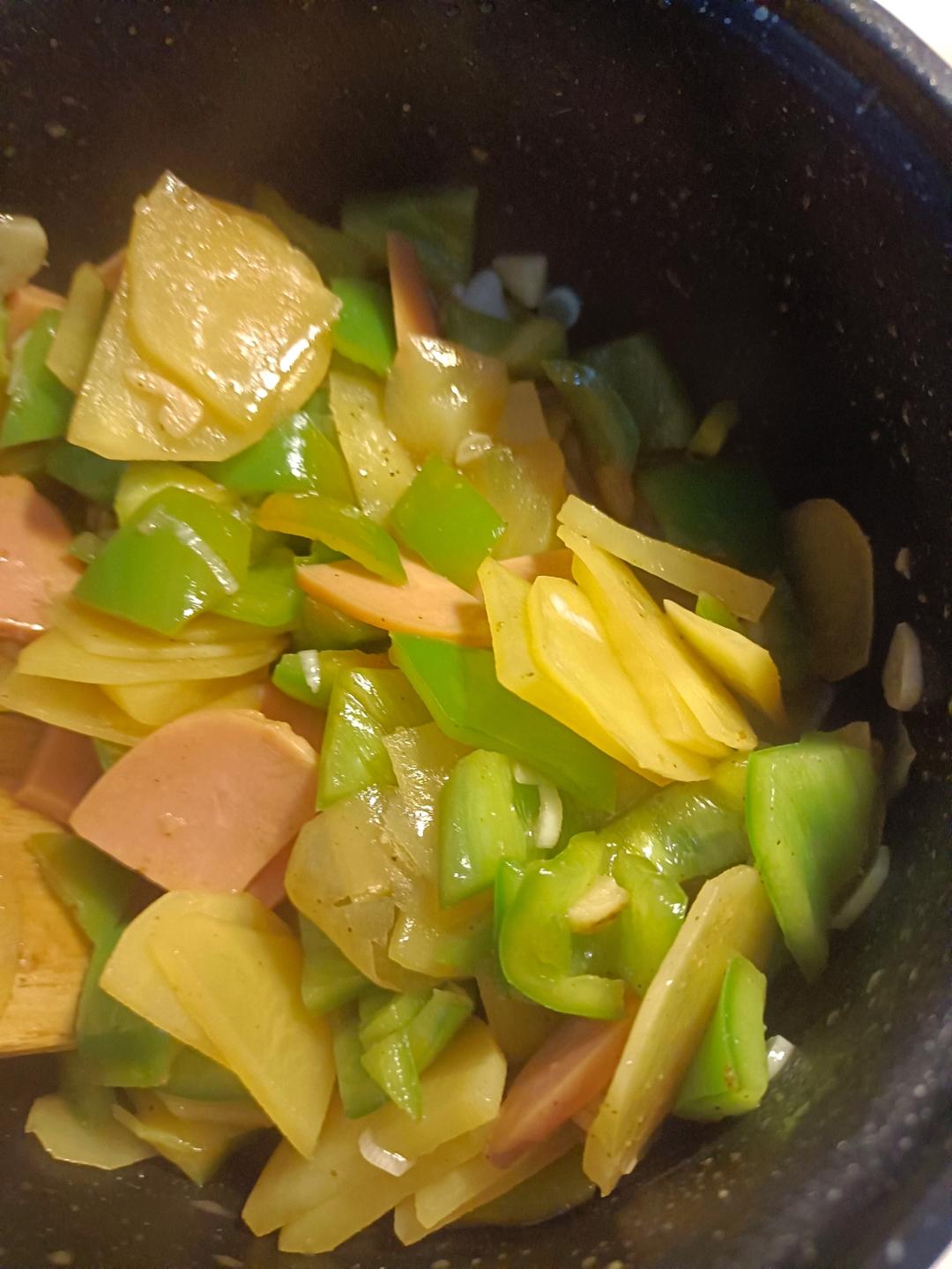 比肉都好吃的青椒炒土豆片😋简单又美味❗️