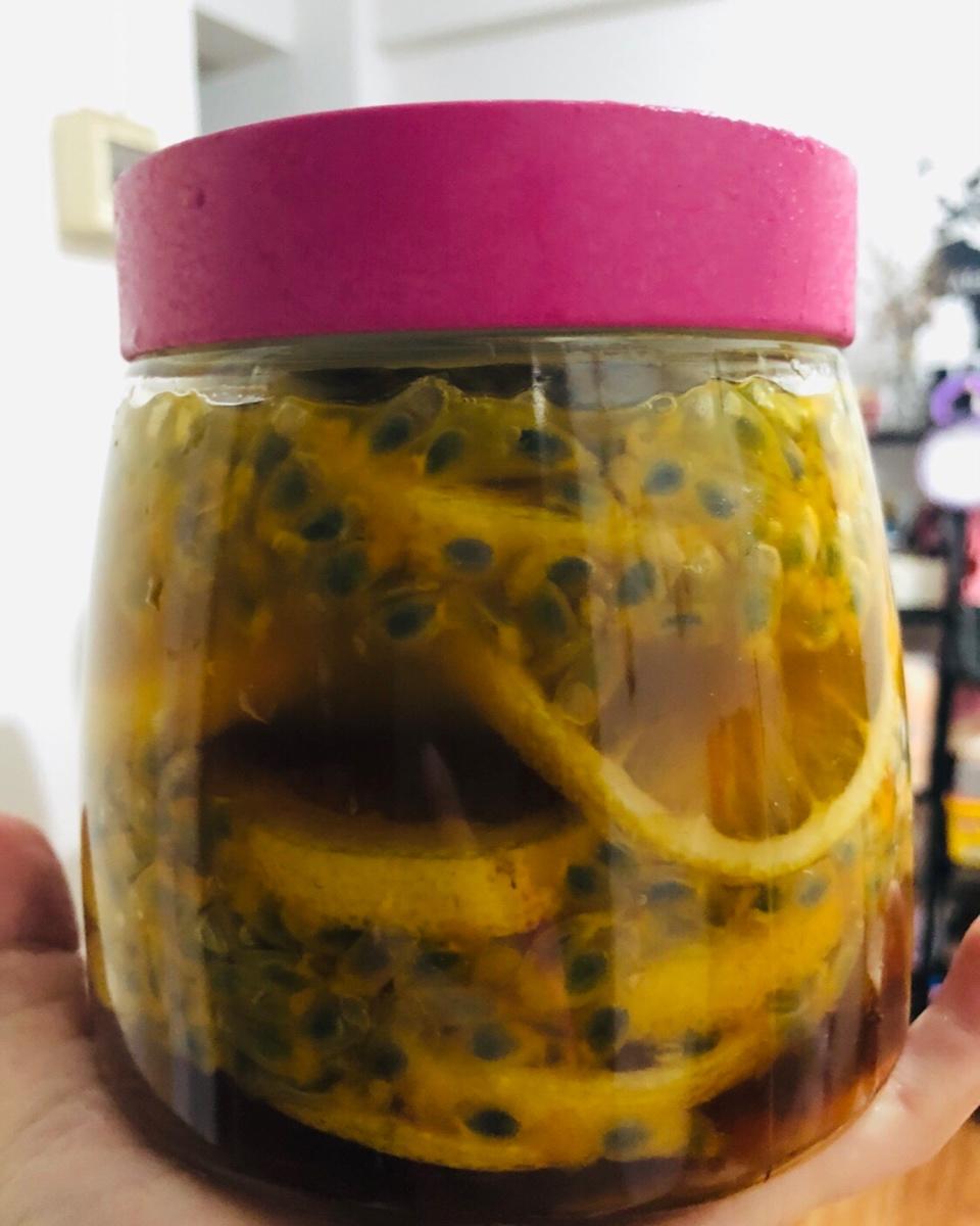 蜂蜜柠檬百香果蜜